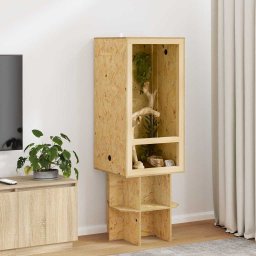 vidaXL vidaXL Terrarium Brązowy 50 x 50 x 100 cm OSB