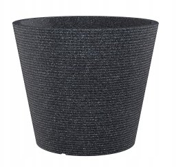 Scheurich FLOWER POT 242/40 CZARNY-GRANIT D40