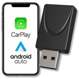 Radio samochodowe Spreest BEZPRZEWODOWY CARPLAY ANDROID AUTO ADAPTER APPLE USB RADIO WIRELESS MODUŁ