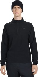 4f Bluza polarowa męska 4F M065 czarna 4FWAW25UFLEM065 20S S