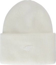 4f Czapka zimowa ciepła 4F U562 kremowa 4FWAW25ACAPU562 11S