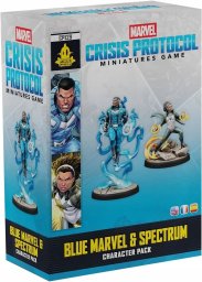 Atomic Mass Games Marvel: Crisis Protocol - Blue Marvel & Spectrum - Character Pack