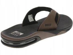 Reef M'S Fanning, black and tan, 47 (us 14)