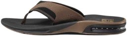 Reef M'S Fanning, black and tan, 45 (us 12)