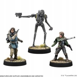 Atomic Mass Games Star Wars Legion 2.0: Cassian Andor, Jyn Erso & K-2SO