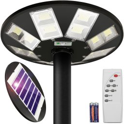 Interlook Lampa uliczna 1000 W 100000 lm zasilanie solarne