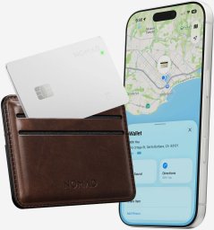 Nomad Nomad Tracking Card Pro - Find My, white