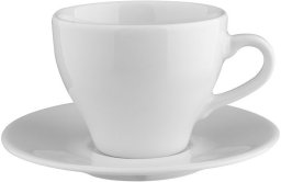 Lubiana Filiżanka ze spodkiem do kawy lub herbaty - Paula 280ml