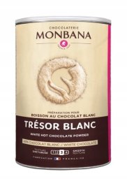 MONBANA Biała czekolada na gorąco Monbana Tresor Blanc 200g