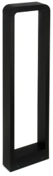 Lampa podłogowa SuperLed Ledowa ogrodowa lampa stojąca Bento 6761 SuperLED 8W IP44 czarna