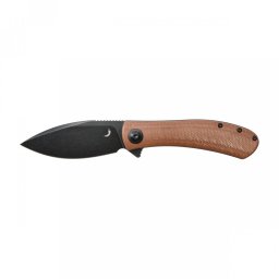 Trollsky Knives Nóż składany Trollsky Knives Mandu brązowy/czarne ostrze, wersja limitowana
