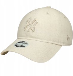 New Era New Era 9TWENTY Midi Linen New York Yankees Cap 60856309 Beżowe OSFM