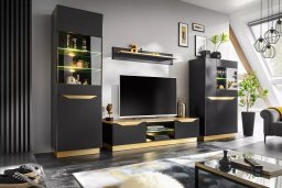 FURNIVAL Fame czarny mat/złota (FL-FAME-CZARNYZLOTY)