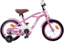 vidaXL vidaXL Rower Dziecięcy 12 Cali dla dzieci w wieku 2-4 lata Jasny róż