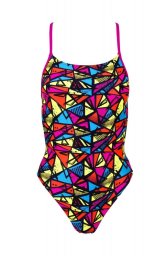 Aqua-Sport AQUA-SPORT STRÓJ KĄPIELOWY SINGLE CORES TRÓJKĄTY MULTI KOLOR 0004101 ROZMIAR XS