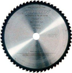 Wikus Tarcza pilarska z ostrz. z węglika spiek. Drytech średnica=255x25,4x2,0mm 60Z do stali Jepson