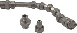 Ehrle Wąż do chłodziwa, zestaw V2A 1/8" Typ 0 rozmiar przepustu 3,2mm długość całkowita 110mm