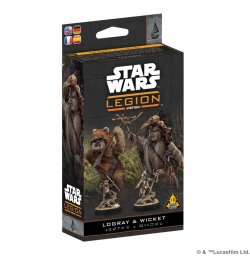 Atomic Mass Games Star Wars Legion 2.0: Logray & Wicket Commander Expansion