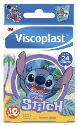 Viscoplast Plastry dziecięce VISCOPLAST-3M, Stitch, 72x25 mm, 10 szt., pudełko