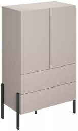 Helvetia Komoda wysoka JUKON 2D2S 90cm kaszmirowa HELVETIA