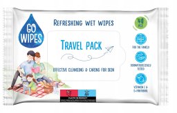 GoWipes Chusteczki nawilżane GOWIPES, uniwersalne, 40 szt.