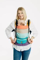LennyLamb Ergonomiczne nosidełko regulowane - LennyUpGrade Pro: Pastels Regulowane