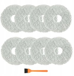 Severno 8x Ściereczki MOP DO XIAOMI MI ROBOT VACUUM X10+ S10+ DREAME L20 ULTRA