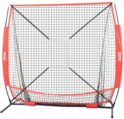 Vevor Siatka do baseballu 1,5x1,5 cm, przenośna, treningowa z ramą i akcesoriami