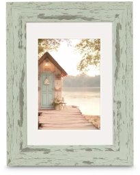 Ramka Hama Cottage Pastell-Mint 13x18 sztuka w tym passe-partout 193334