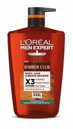 L OREAL LOREAL Men Expert Barber Club Żel pod prysznic do ciała,włosów i brody 1000 ml