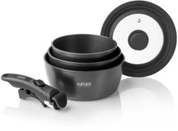 Haeger PA-C05.020A Easy Fit Pots Zestaw garnków z wyjmowaną rączką PA-C05.020A (5608475041501)