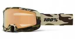 100% 100percent Snow - OKAN HiPER Camo Copper ML Mirror