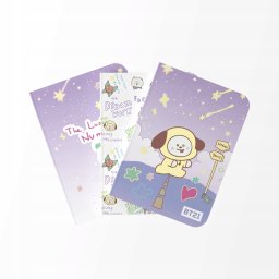 DimasTech BT21 - Zestaw zeszytów A6 CHIMMY (3 sztuki)