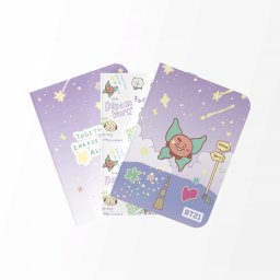 DimasTech BT21 - Zestaw zeszytów A6 SHOOKY (3 sztuki)