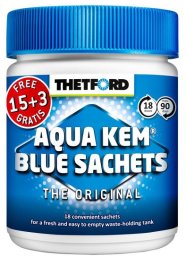 Thetford Aqua Kem Blue Saszetki do Toalety 18 szt. Odor Stop