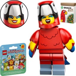 Figurka LEGO 71051 - LEGO Minifigures - Seria 28  Zwierzęta - KOSTIUM PAPUGI