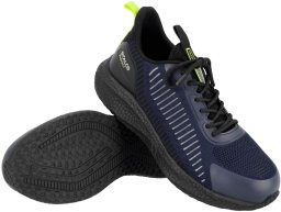 Stalco Półbut cholewka materiał Mesh podnosek kompozyt podeszwa EVA+RUBBER antypoślizgowa SR/SRC olejoodporna antyelektrostatyczna zabudowana pięta system Anti- shock nosek PU OLIVIER S1 FO SR 42