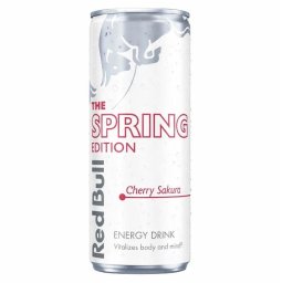 Red Bull Energy drink, Spring edition, karton 24szt , cena za 1szt, Red Bull cherry sakura