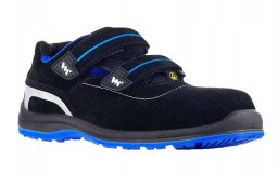 VM Footwear Sandały ochronne VM FOOTWEAR Parma 2195-S1P ESD, rozm. 44, czarno-niebieskie