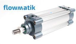 Pneumat System Siłownik Pneumatyczny z jednostronnym tłoczyskiem ISO15552. Średnica tłoka 63mm skok 350mm D63x350, FMS063.0350.00