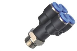 Pneumat System Rozgałęźnik wtykowy typu Y na wąż 8, G1/2z, 4x8, 216.012-8