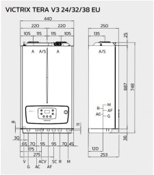 Piec gazowy Immergas Kocioł 2-fun.kondens -VICTRIX TERA V3 28 E