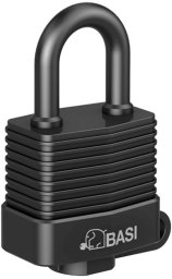 Defort Basi 6150-3000 padlock 39 mm various colors black key lock