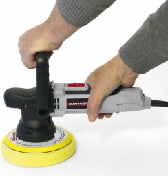 Masner Dino KRAFTPAKET Polerka Mimośrodowa 650W Skok 9mm Talerze 125mm 150mm Pady