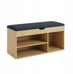 Ikonka Szafka na buty z siedziskiem TRIA, 103 x 30 x 46 cm