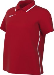Nike Koszulka damska Nike Dri-Fit Park 26 Polo czerwona HM7150 657 S