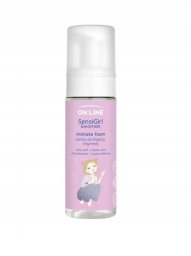 Derma ON LINE Intimate Foam Pianka do higieny intymnej SensiGirl & Woman - ultrałagodna 160 ml