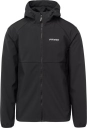 Kurtka męska Berg Outdoor Męska kurtka przejściowa softshell Fitanu FARISE SOFTSHELL czarny rozmiar L