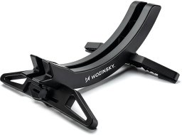 Wozinsky Stojak rowerowy serwisowy stabilny na koło roweru 3-8 cm - czarny Stojak rowerowy serwisowy stabilny na koło roweru 3-8 cm - czarny