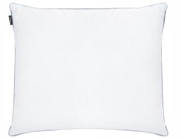 Beliani Poduszka trzykomorowa TEIDE wysoka Kacze pióra i puch 50 x 60 cm biały (673336 Bel)